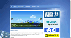 Desktop Screenshot of ecogenservices.com